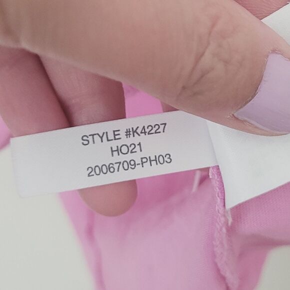 J.Crew Long Sleeve Tissue Turtleneck in Light Purple Pink Size Large - Picture 3 of 5